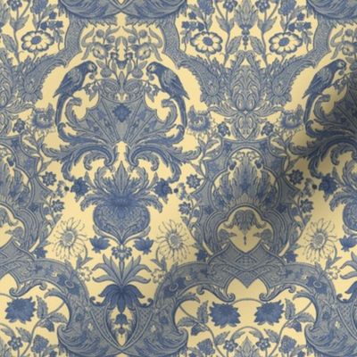 Parrot Damask ~ Provencal ~ Small