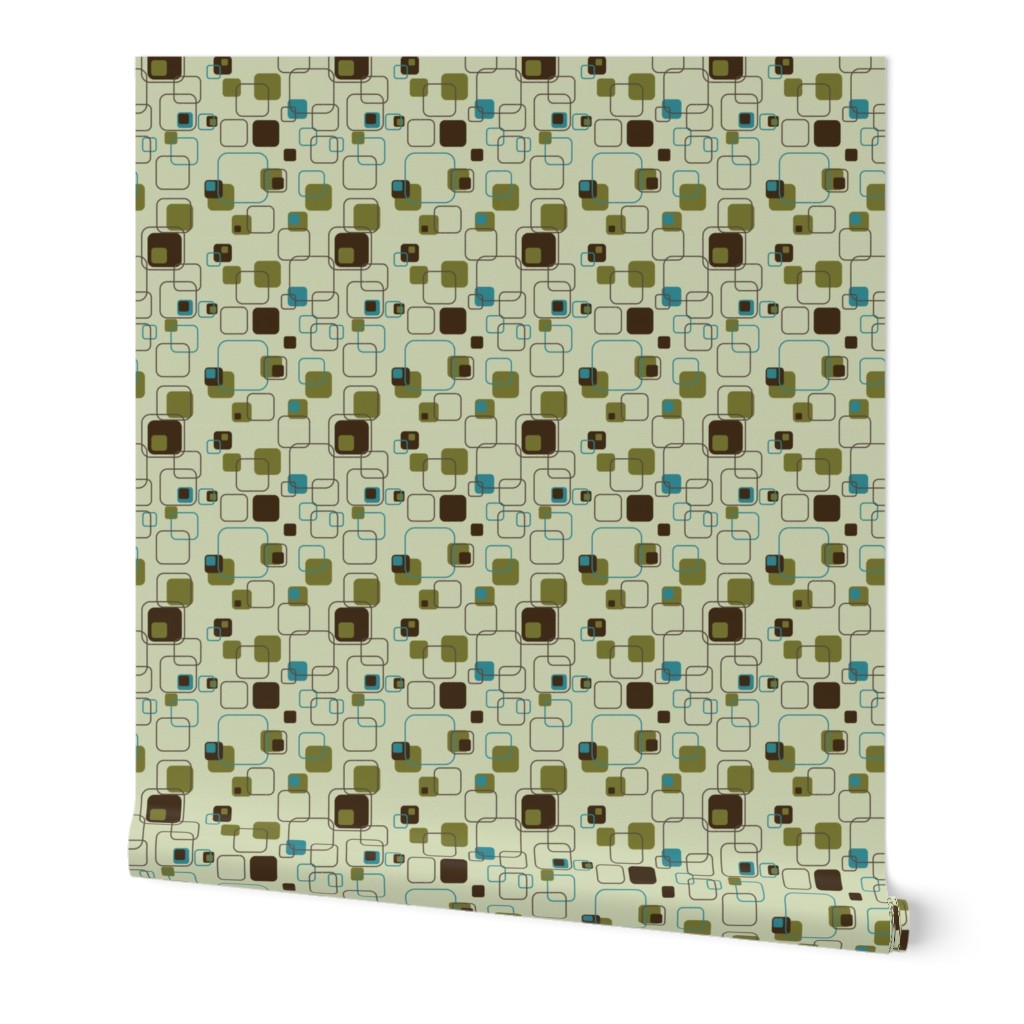 Groovy Cubes - 9in (teal)