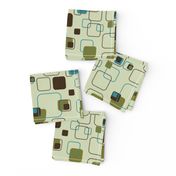 Groovy Cubes - 9in (teal)