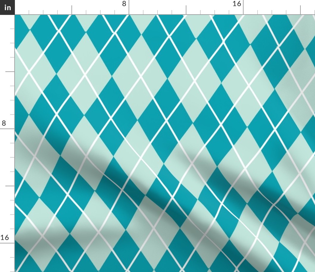 Argyle Aqua