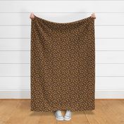 Flower Shower - Floral Brown