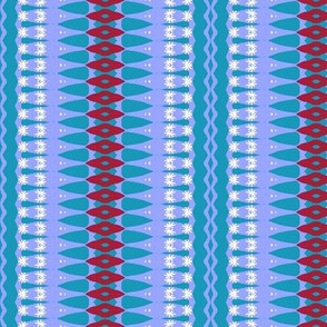 Blue and Red Stripes