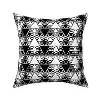 Sierpinski Triangle - Black and White