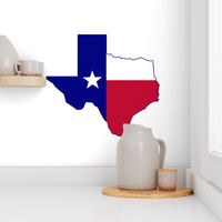 Texas Flag Map