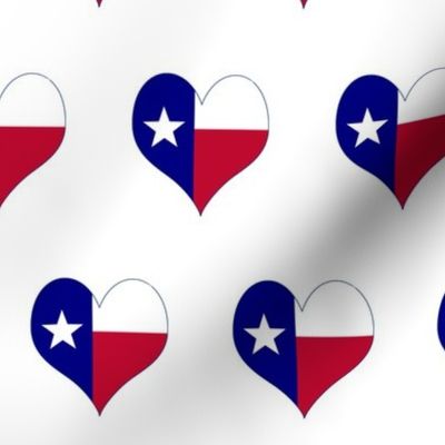 Texas Map Heart