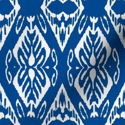 Diamond Ikat Navy