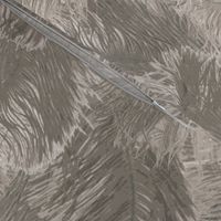 Ostrich Feather - large grey