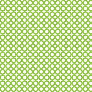 green mod circle dot - green dot