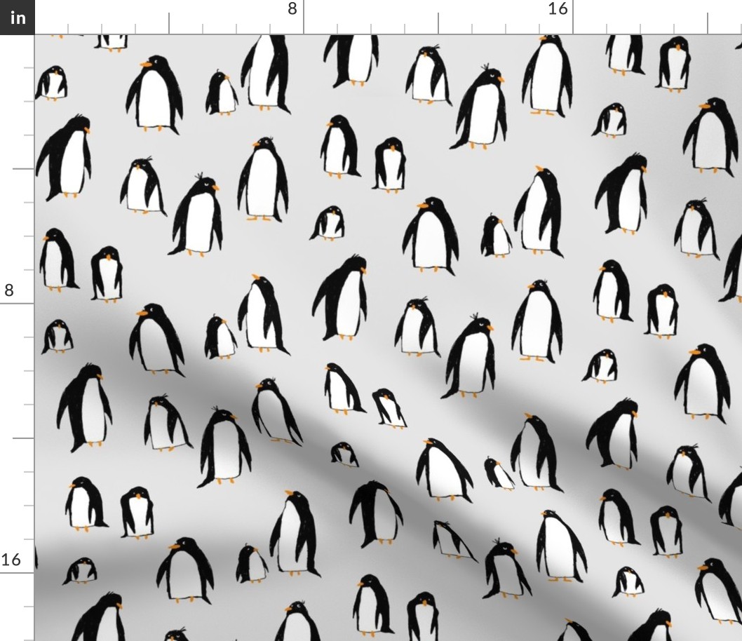 A Plethora of Penguins Gray (large)
