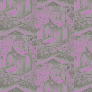 Buddha PINK PURPLE by Gary
