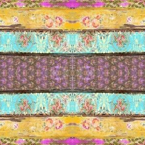 Roccoco Fleur Multi floral ~ Paris Bebe Fabrics