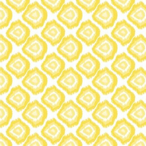 Yellow ikat