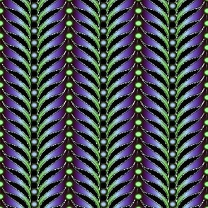 featherstripe violets 