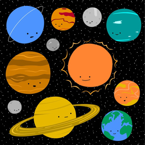 Solar System Set - Large Decals