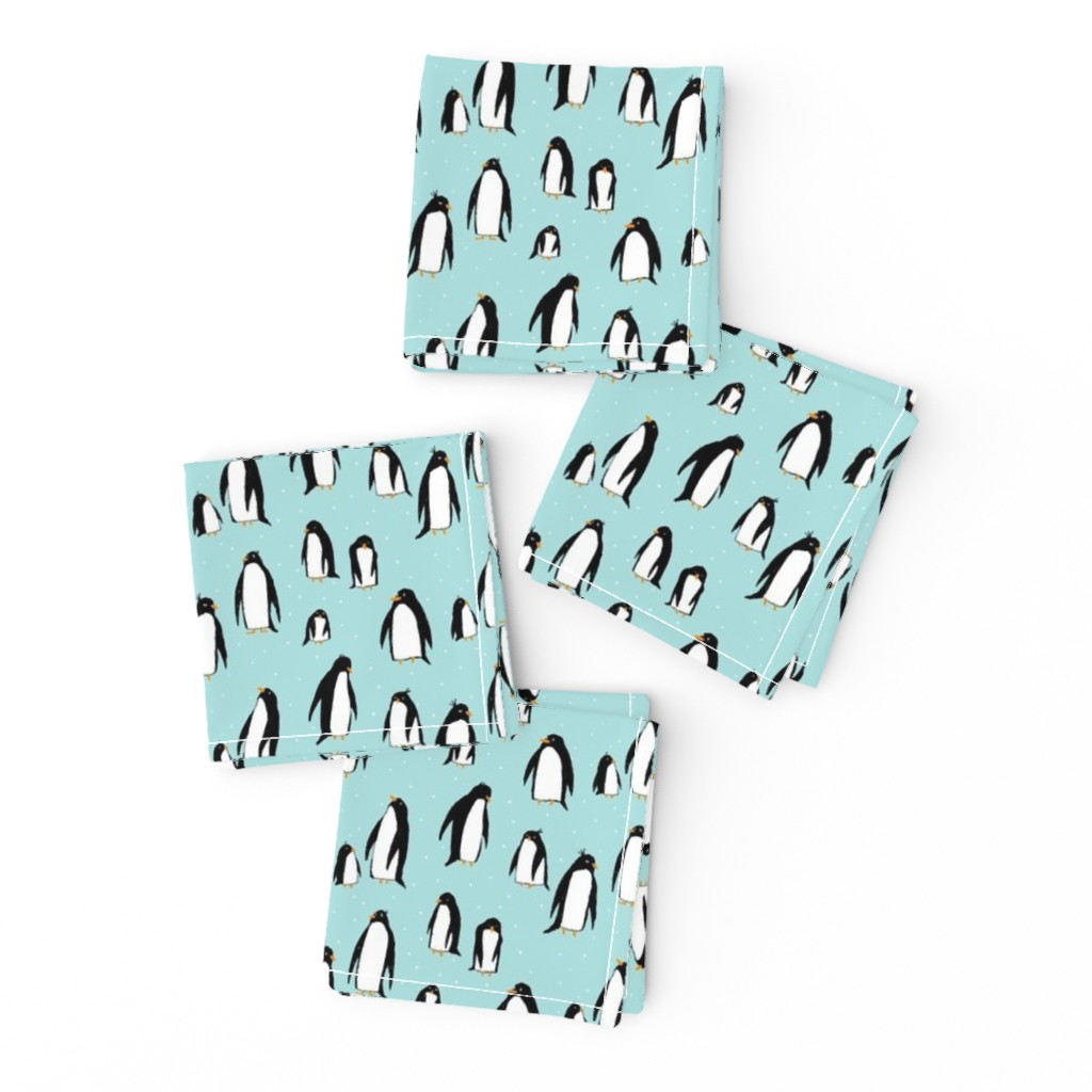 A Plethora of Penguins (small) blue