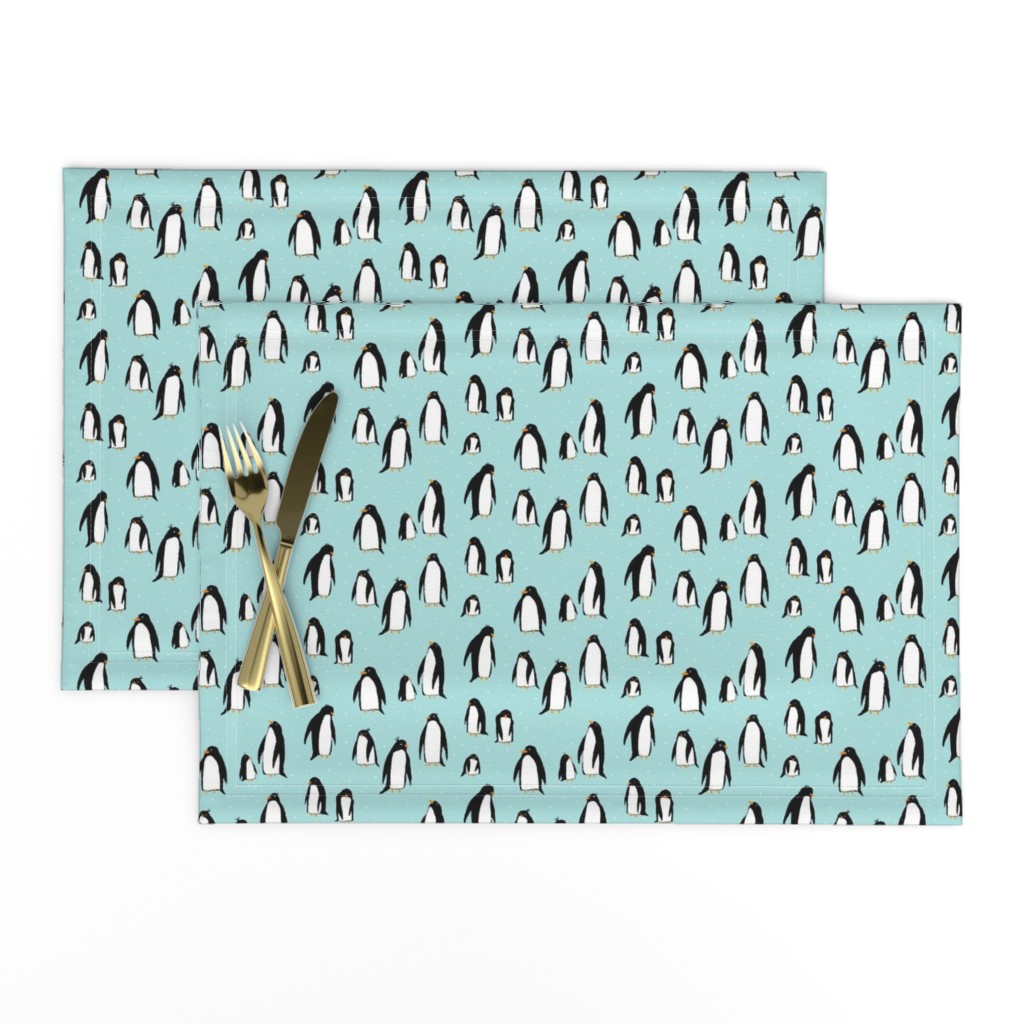 A Plethora of Penguins (small) blue