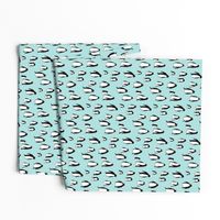 A Plethora of Penguins (small) blue