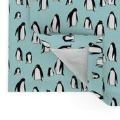 A Plethora of Penguins (small) blue