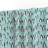 A Plethora of Penguins (small) blue