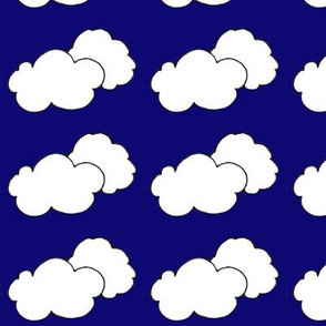 dark blue clouds