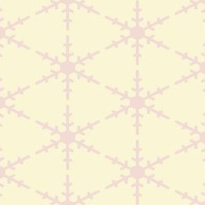 Snowflake Stencil in Pink