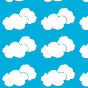 light blue clouds