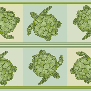 Sea Turtle Kitchen Towel Design