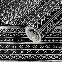 Chalk Tribal Stripe (black)