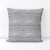 Chalk Tribal Stripe (gray)