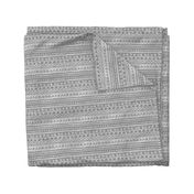 Chalk Tribal Stripe (gray)