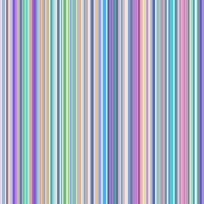 Highway Stripes in Rainbow