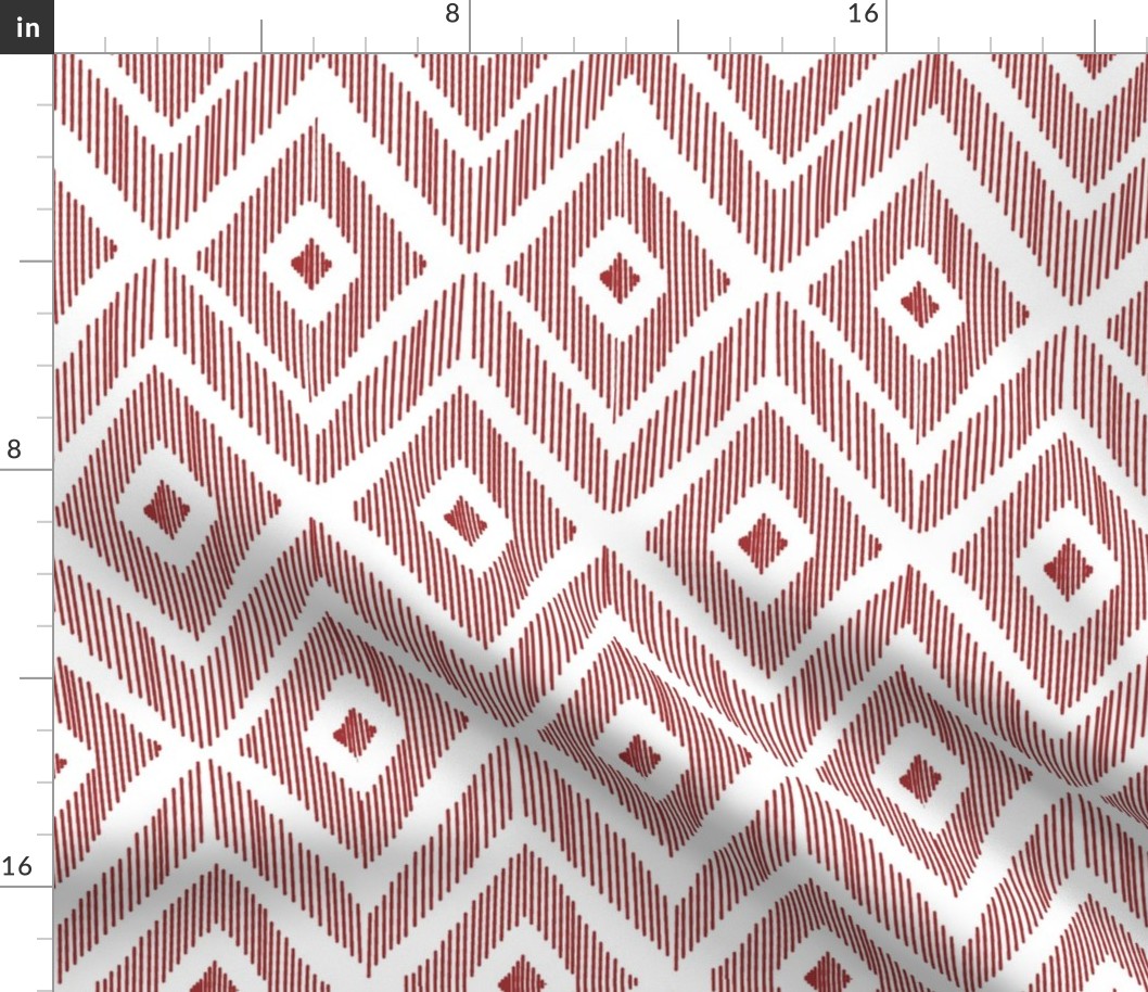 Ikat Red