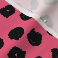 dots // dot fabric pink spots fabric andrea lauren design fabric pink dots