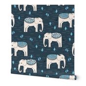 Elephant Parade - Parisian Blue/Chapagne/Soft Blue