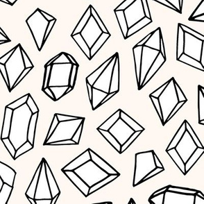 crystals // gems gemstones fabric geodes design andrea lauren fabric