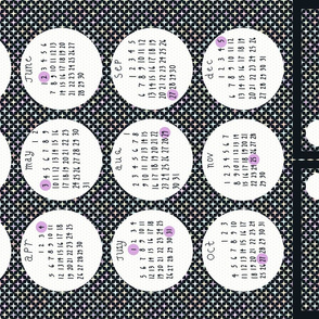 2015 Full Moon Tea Towel Calendar - with bonus bookmarks