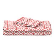 Holiday Bobbles - Abstract Geometric Remix Red