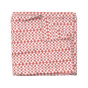 Holiday Bobbles - Abstract Geometric Remix Red