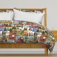 Russian fairy tale quilt