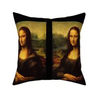 Mona Lisa DIY Pillow or Tea Towels