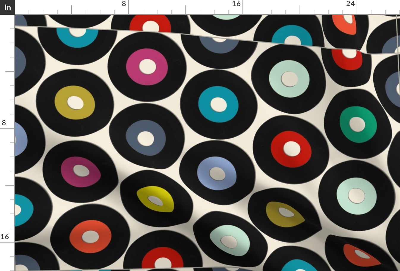 VINYL tea towel