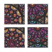 Stained Glass Rose Windows