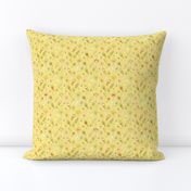 Yellow floral pattern