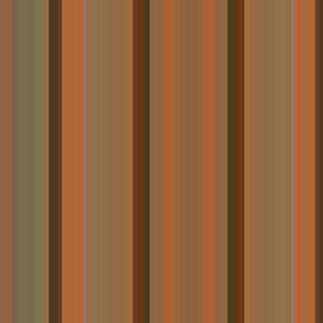 The Colors of Autumn in Stripes