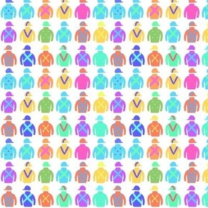 Colorful Jockey Silks - Mini Repeat