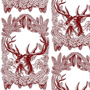 Stag Toile red