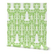 Rocket Science Damask (Green)