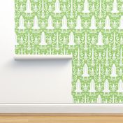 Rocket Science Damask (Green)