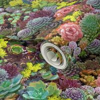 Succulent kaleidoscope 