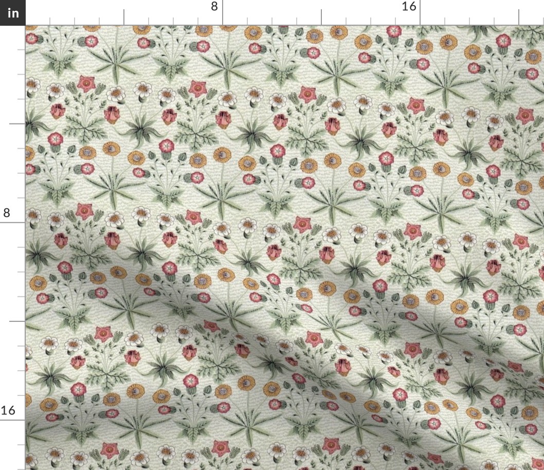 William Morris Daisy ~ Original Colors